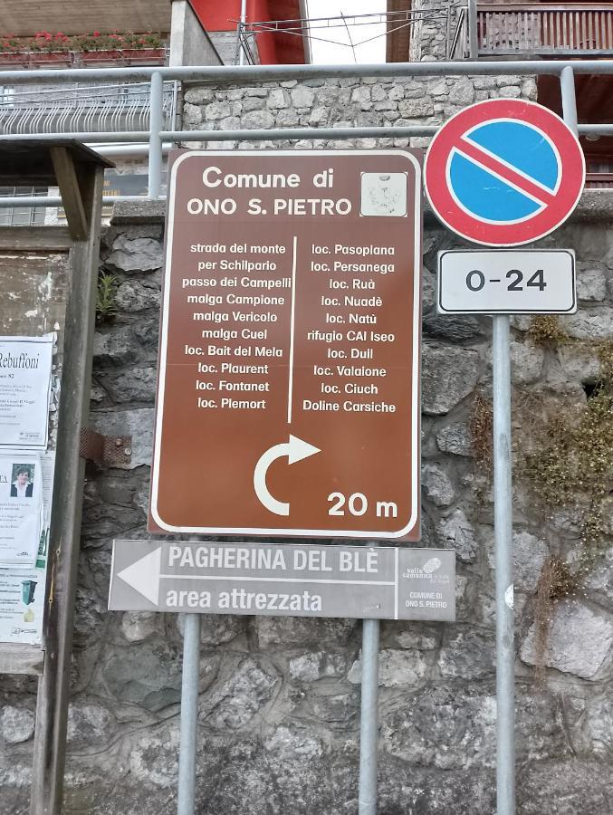 B&B Perbaccobar Ono San Pietro Exteriér fotografie
